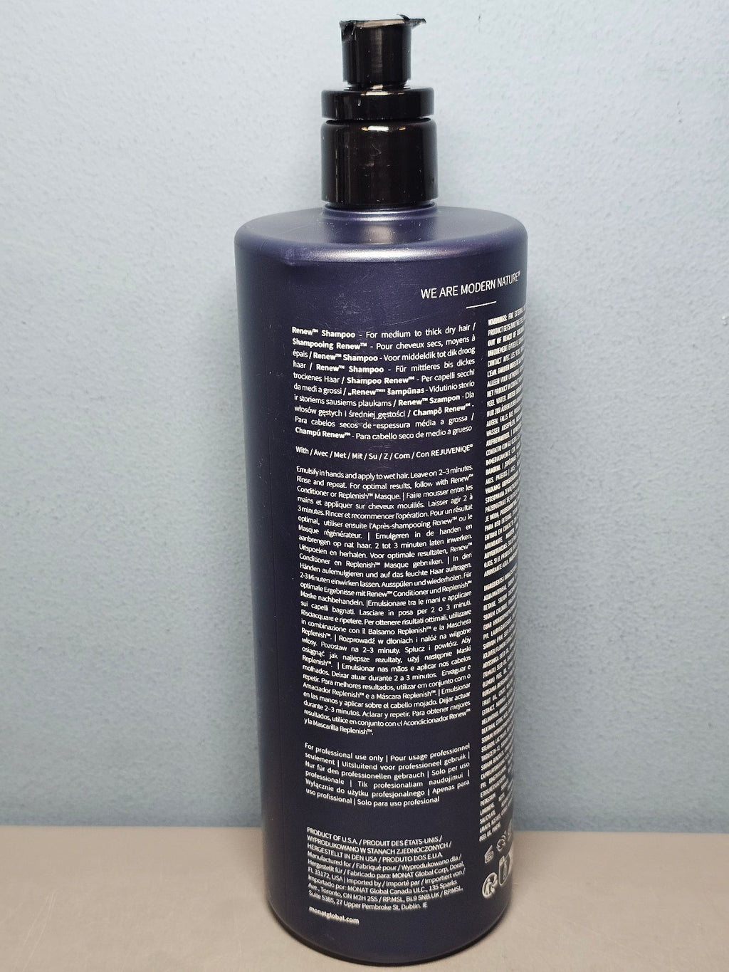 Primed Pro Size Monat Renew Shampoo - Broken Cap - 32 Fl Oz - Unused