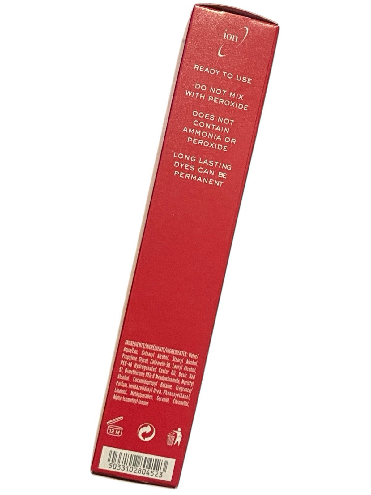 Ion Brights Red Semi-Permanent Hair Color Creme - 2.05 Oz