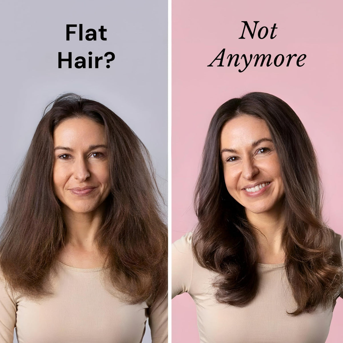 2-in-1 Titanium Blow Dryer Brush with Volumizing Oval Barrel - Frizz Control