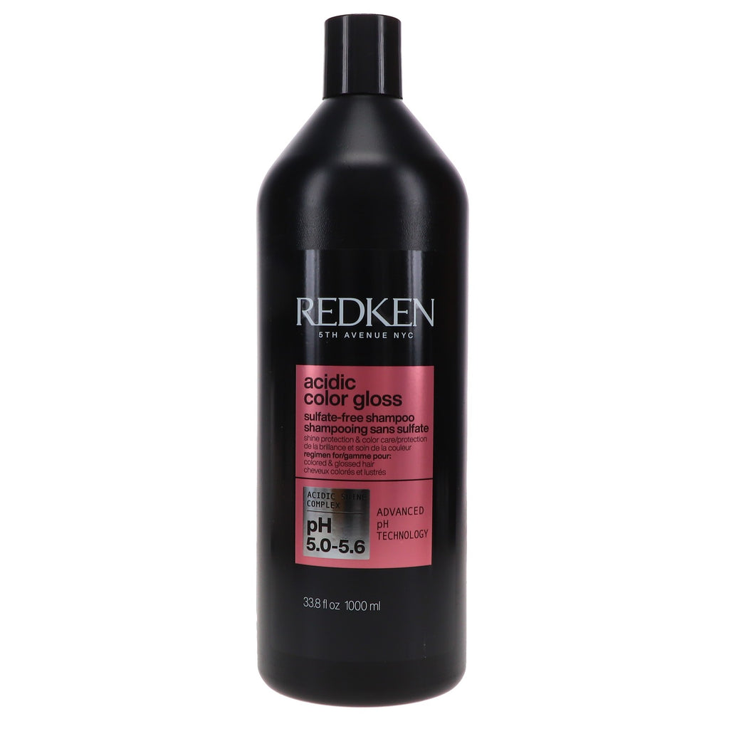 Redken Acidic Color Gloss Sulfate-Free Shampoo 33.8 oz for Color-Treated Hair