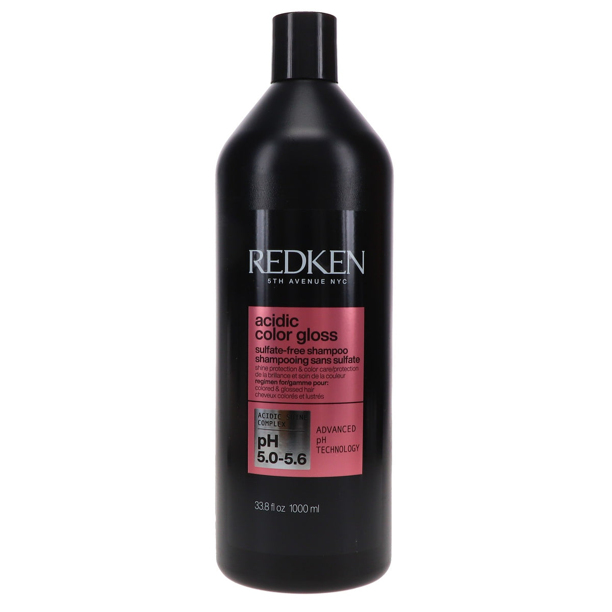 Redken Acidic Color Gloss Sulfate-Free Shampoo 33.8 oz for Color-Treated Hair