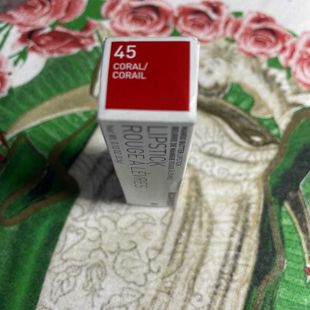 Korres Mango Butter Lipstick - Coral 45 Full Size NIB Rare HTF