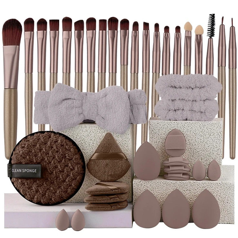 20-Piece Makeup Brush Set for Eyeshadow, Foundation, Powder & Blending