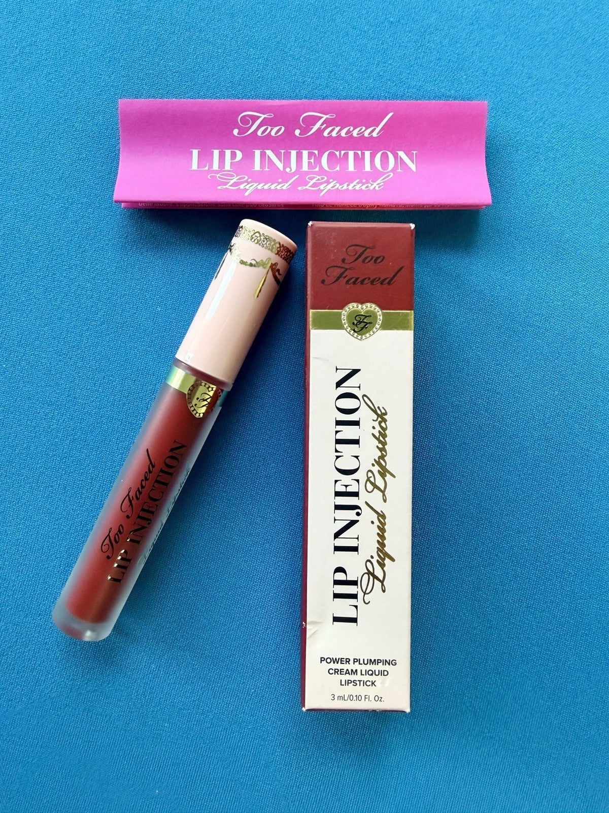 Liquid Lipstick with Lip Plumper Effect - Boom Boom Pow Full Size 0.1oz