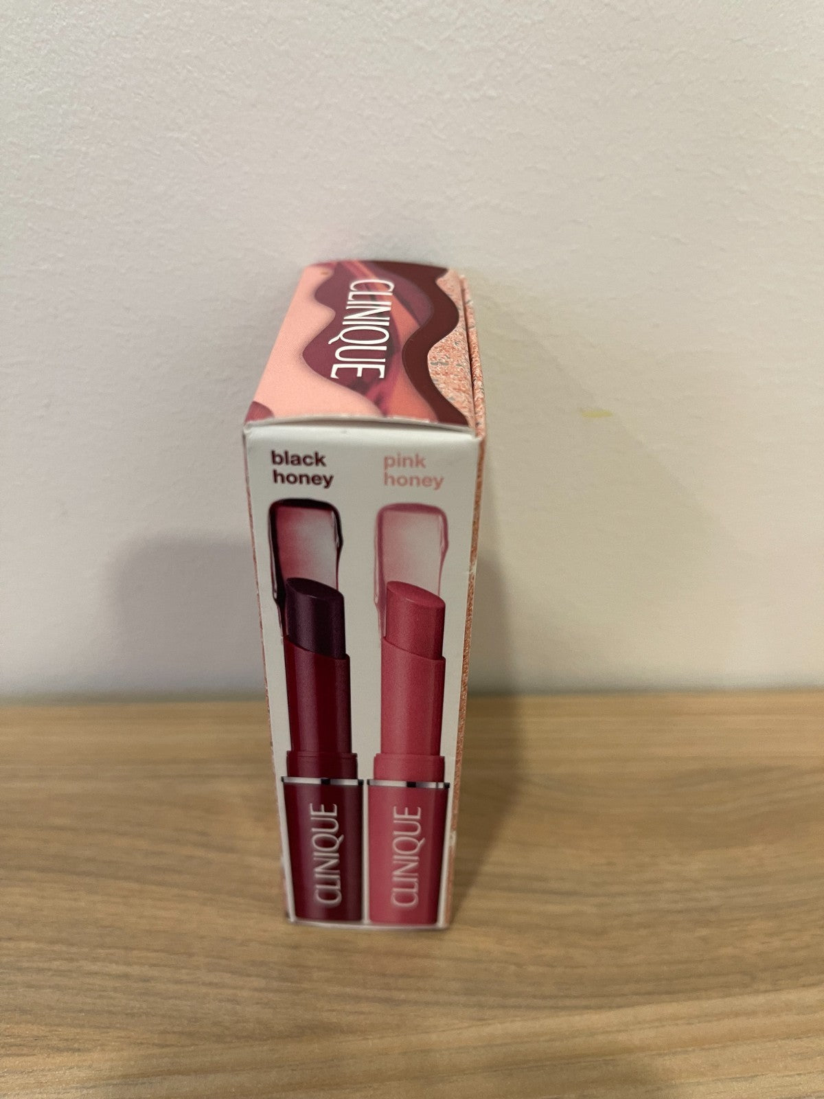 Clinique Mini Lip Duo with Black Honey and Pink Honey - Sheer Glossy Balm Set