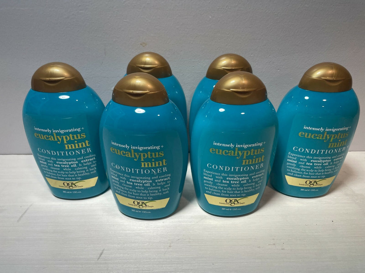 OGX Zero SLS Free Invigorating Eucalyptus Mint Conditioner 13 oz
