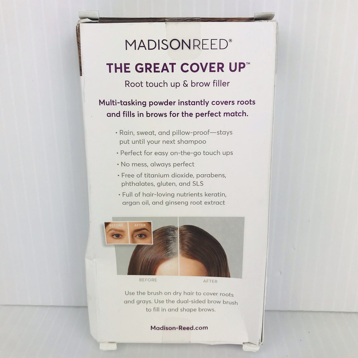 Root Touch Up & Brow Filler Kit Sabbia Light Brown | Madison Reed The Great Cover Up