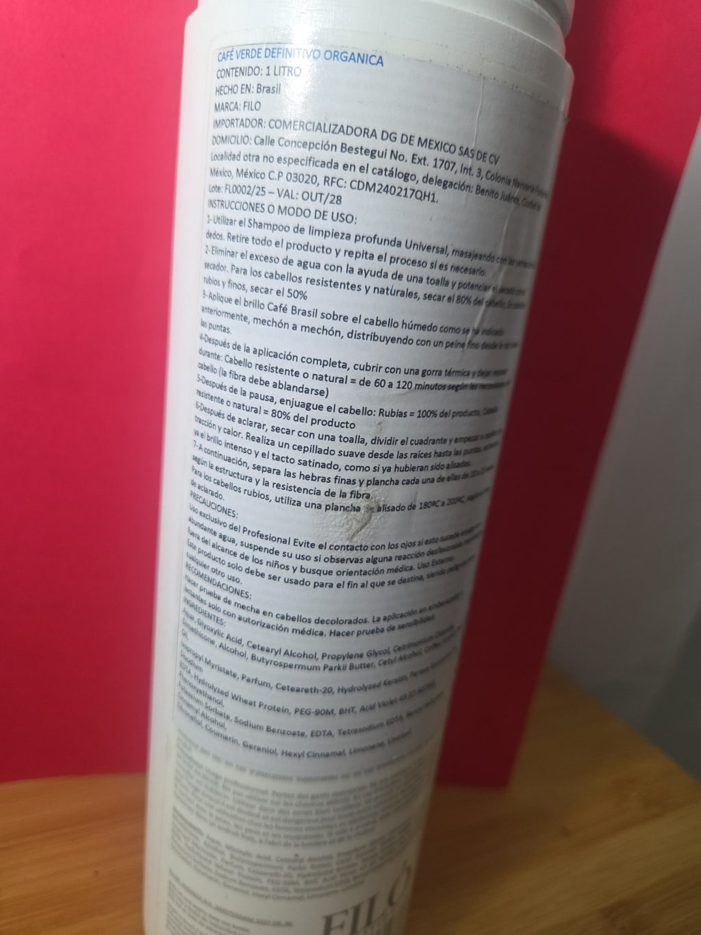Hair Treatment with Green Coffee Protein - Professional Nourishing Hair Mask