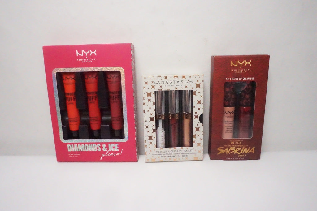 Lipstick Diamonds & Ice Metallic Sabrina Part 3 - NYX x Anastasia