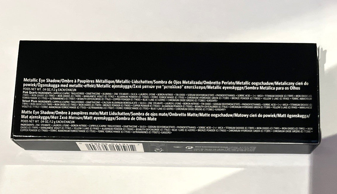 Bobbi Brown Rosey Nudes Eye Shadow Palette — 5 Shade Velvet Plum Mauve Cocoa