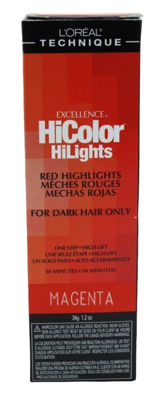 (3 Pack) Magenta Hair Color Highlights - L'Oréal Excel Hicolor 1.2oz
