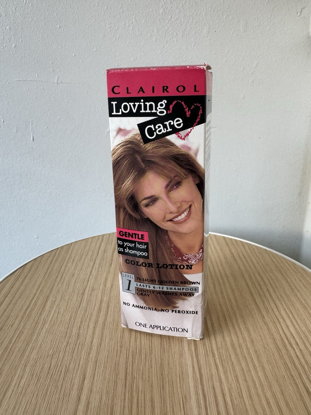 Hair Color Lotion Light Golden Brown 76 - Clairol Loving Care