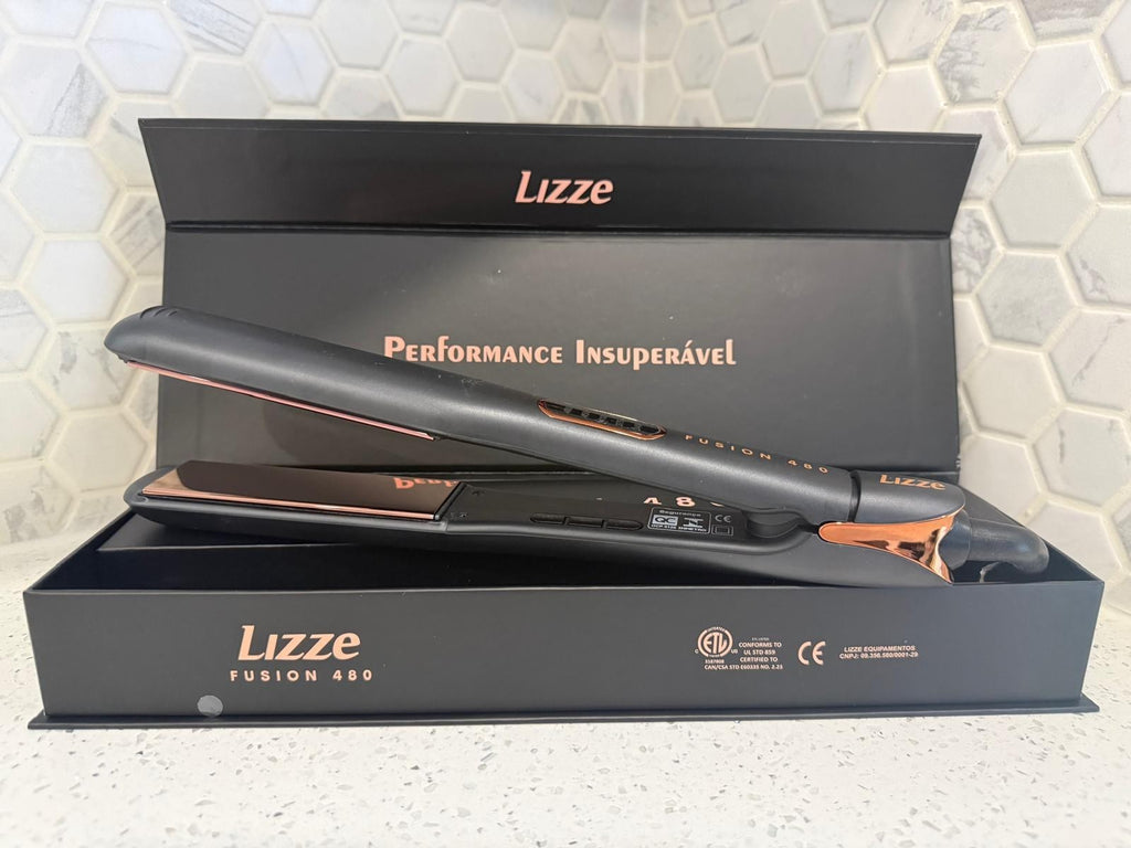 Titanium Hair Straightener 480°F Flat Iron with Adjustable Temperature