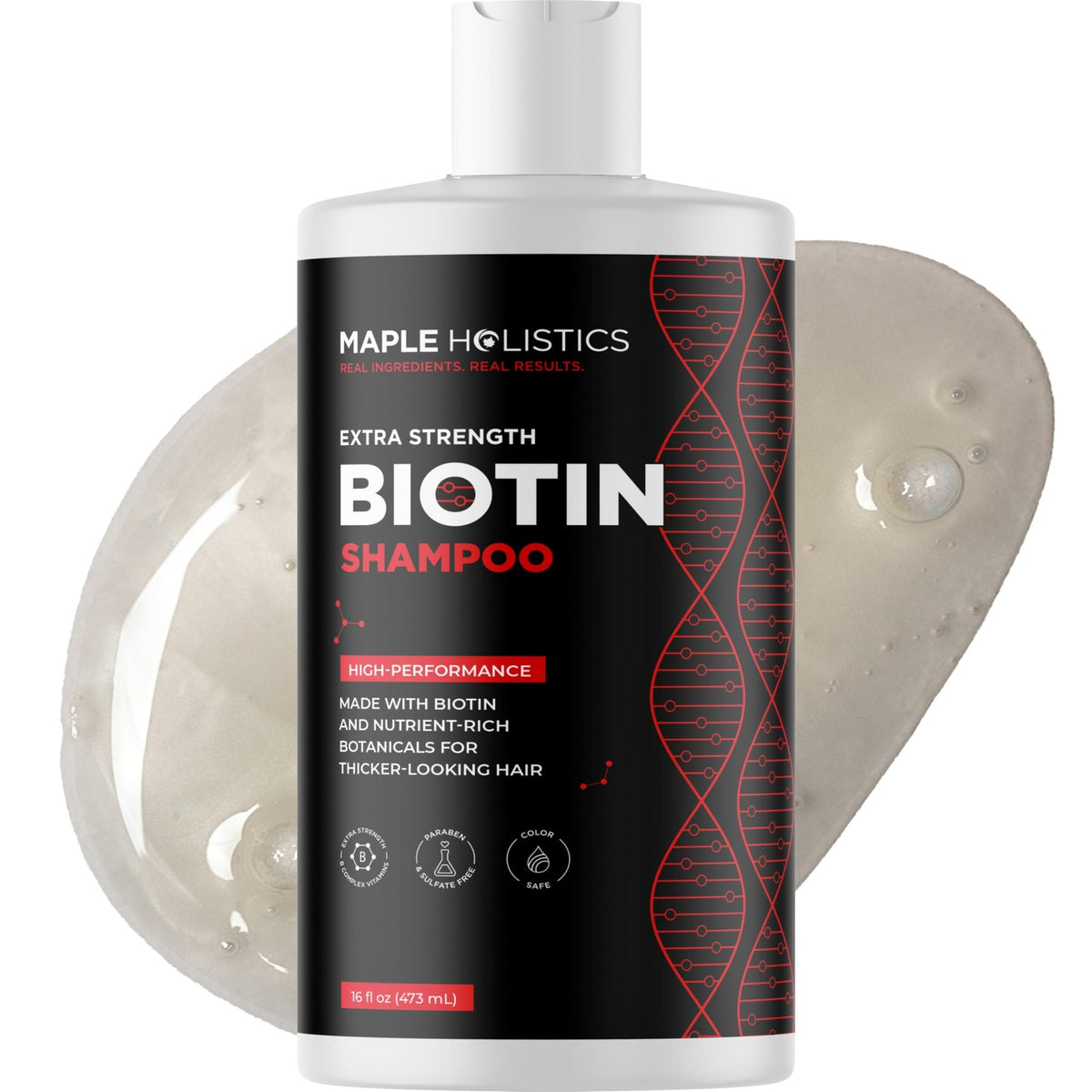Biotin Shampoo for Thinning Hair - Extra Strength 16 Fl Oz