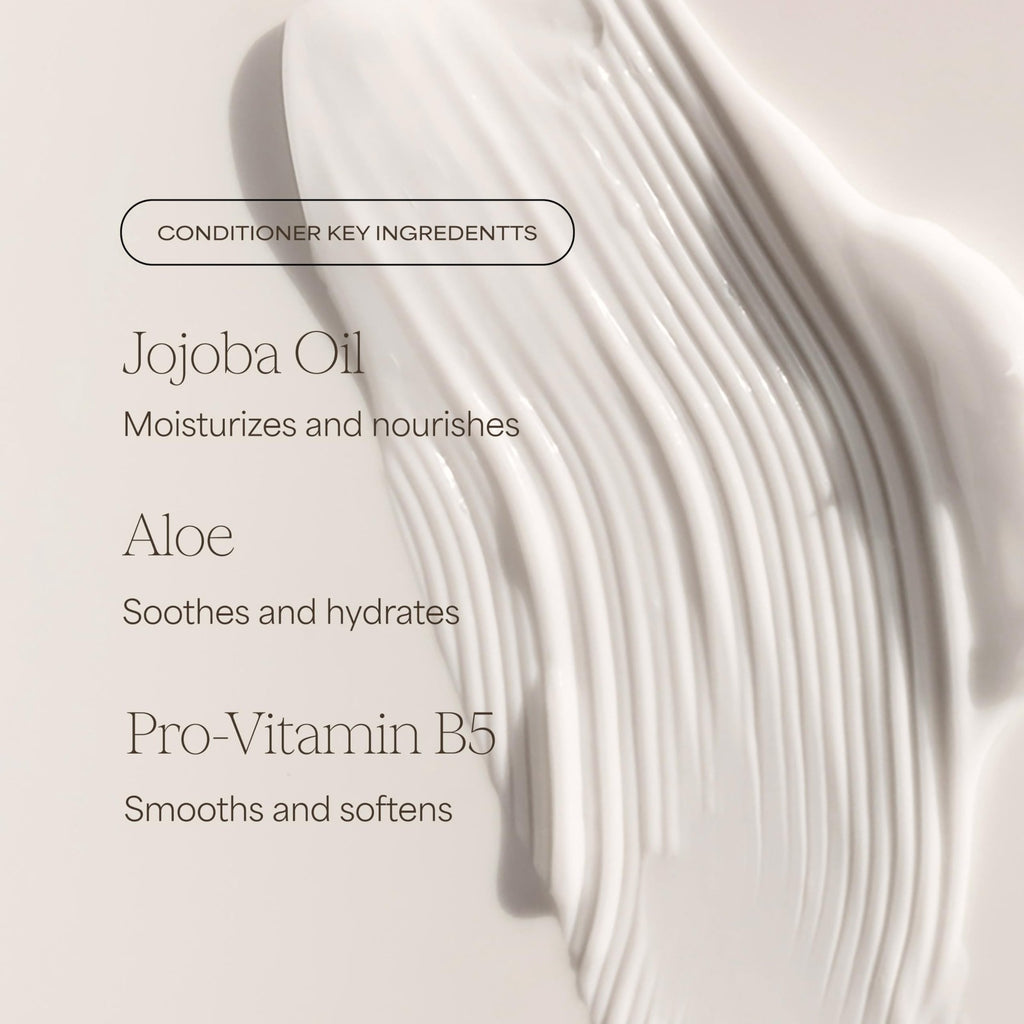 Scalp Restore Shampoo & Conditioner Set - Vegan Jojoba Aloe 16oz Each