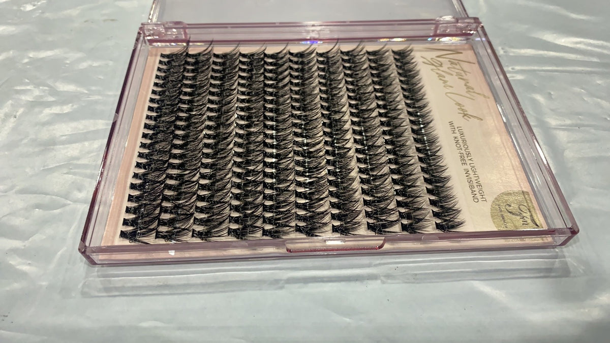 10 Rows False Eyelashes with Mascara - Natural Volume and Length