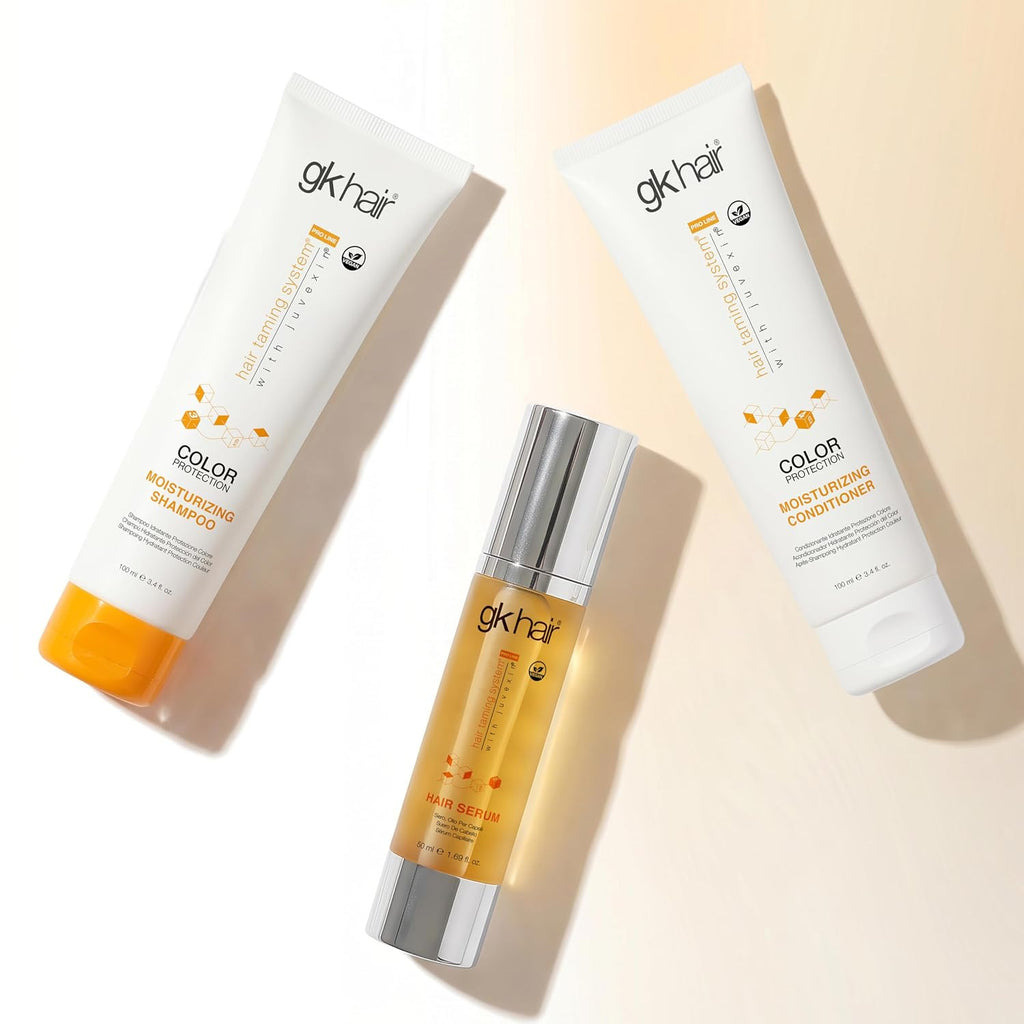 Travel Size Curly Hair Shampoo & Conditioner Set for Color Protection