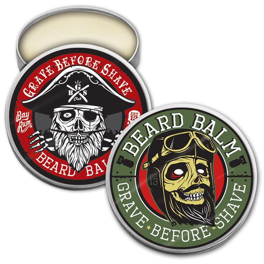 Dual Pack Beard Balm Set - Original Citrus & Bay Rum Scented