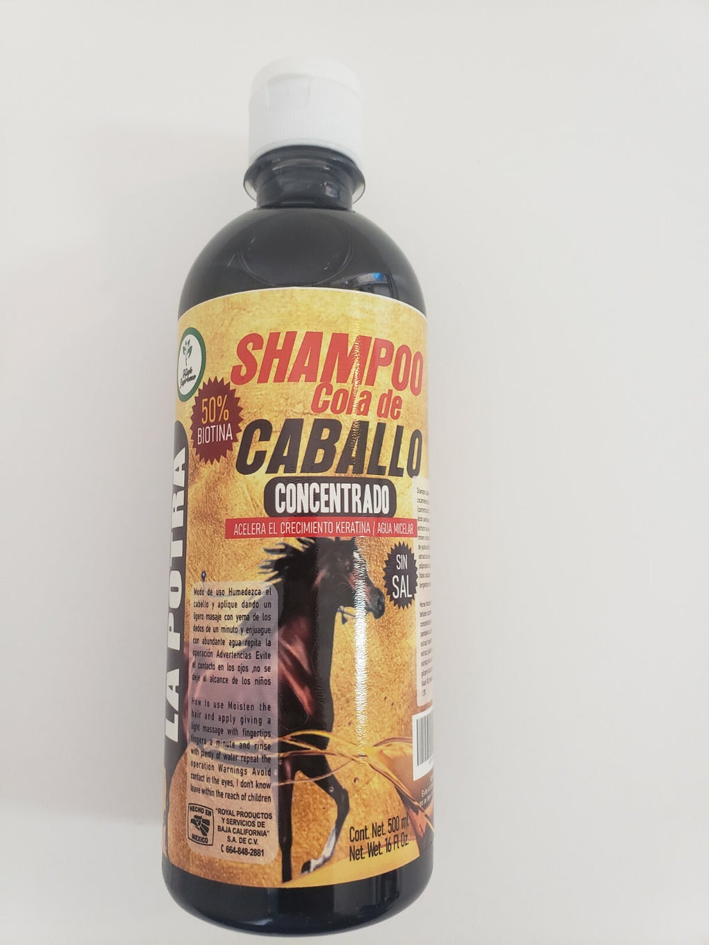 Horse Shampoo Concentrated Horse Grooming Shampoo 16oz for Hair Growth