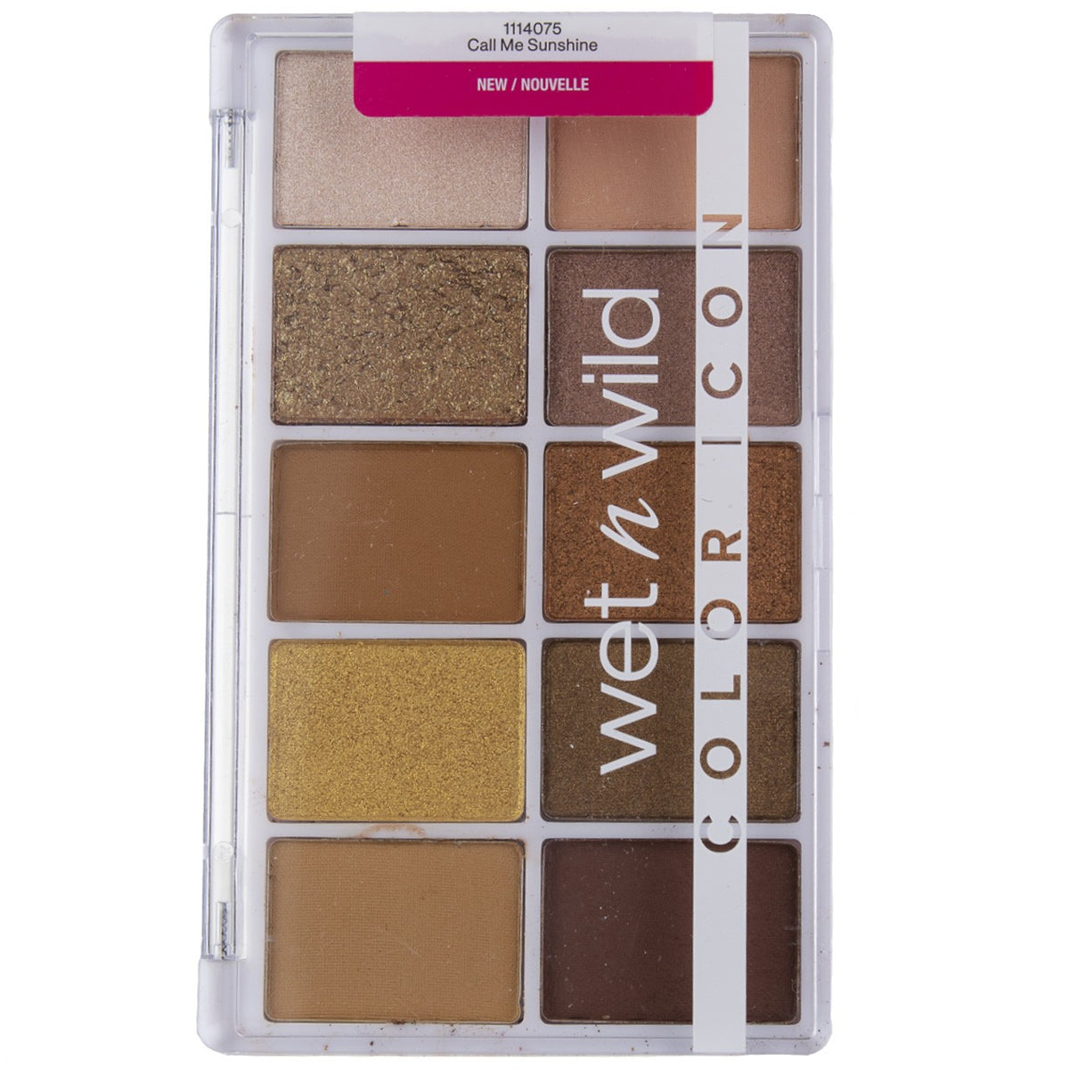 Wet n Wild Color Icon 10-Pan Eyeshadow Palette - Call Me Sunshine, 0.42oz