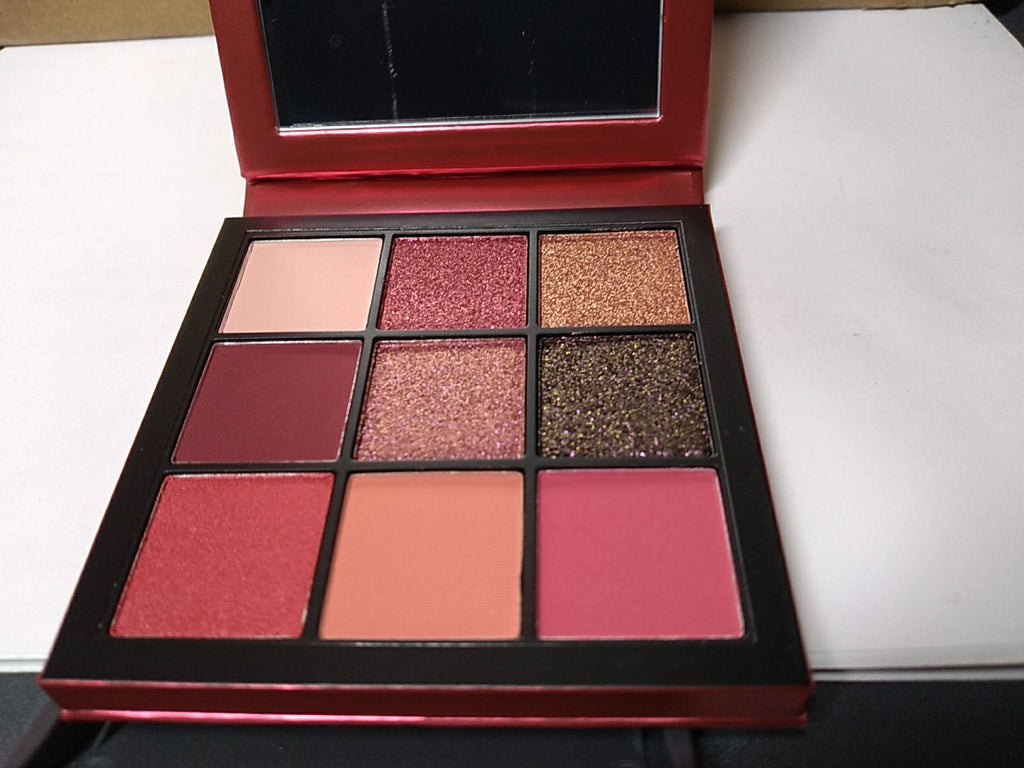 Eyeshadow Palette HUDA BEAUTY Ruby Obsessions 9 Shade Makeup