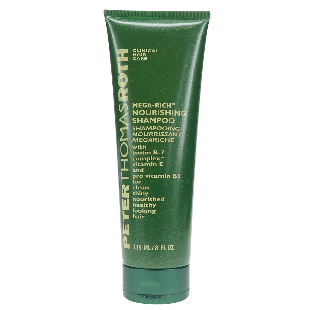 Mega Rich Shampoo for Damaged Hair - 8 oz | Volumizing & Smoothing
