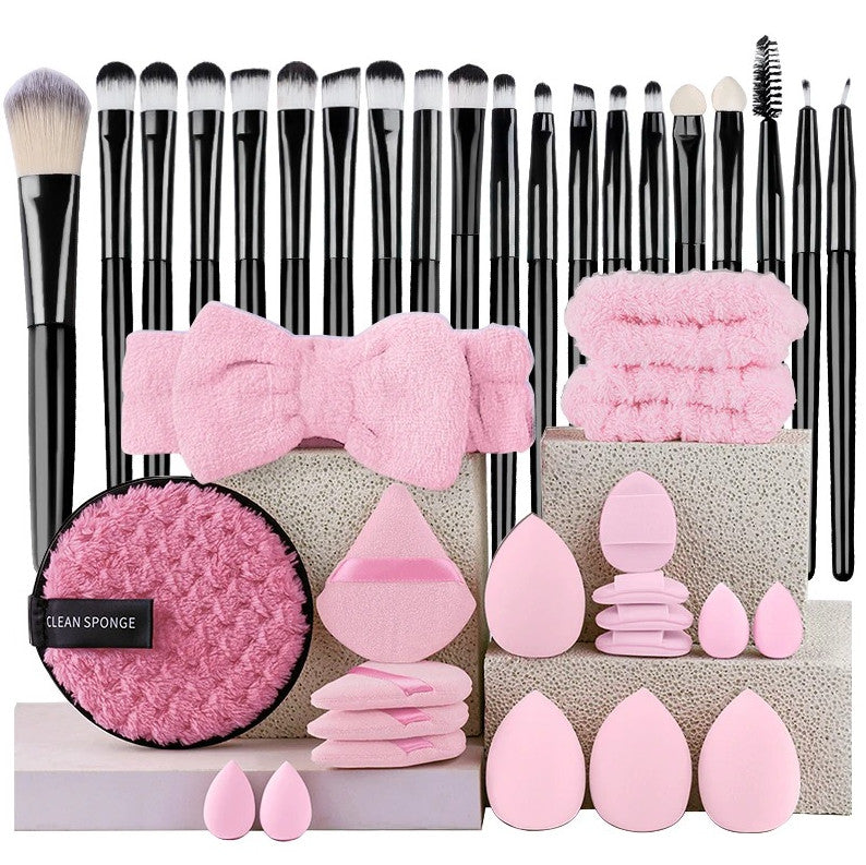 20-Piece Makeup Brush Set for Eyeshadow, Foundation, Powder & Blending
