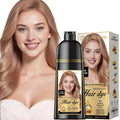 Natural Hair Color Shampoo with Argan Oil - Rose Blonde, 400ML