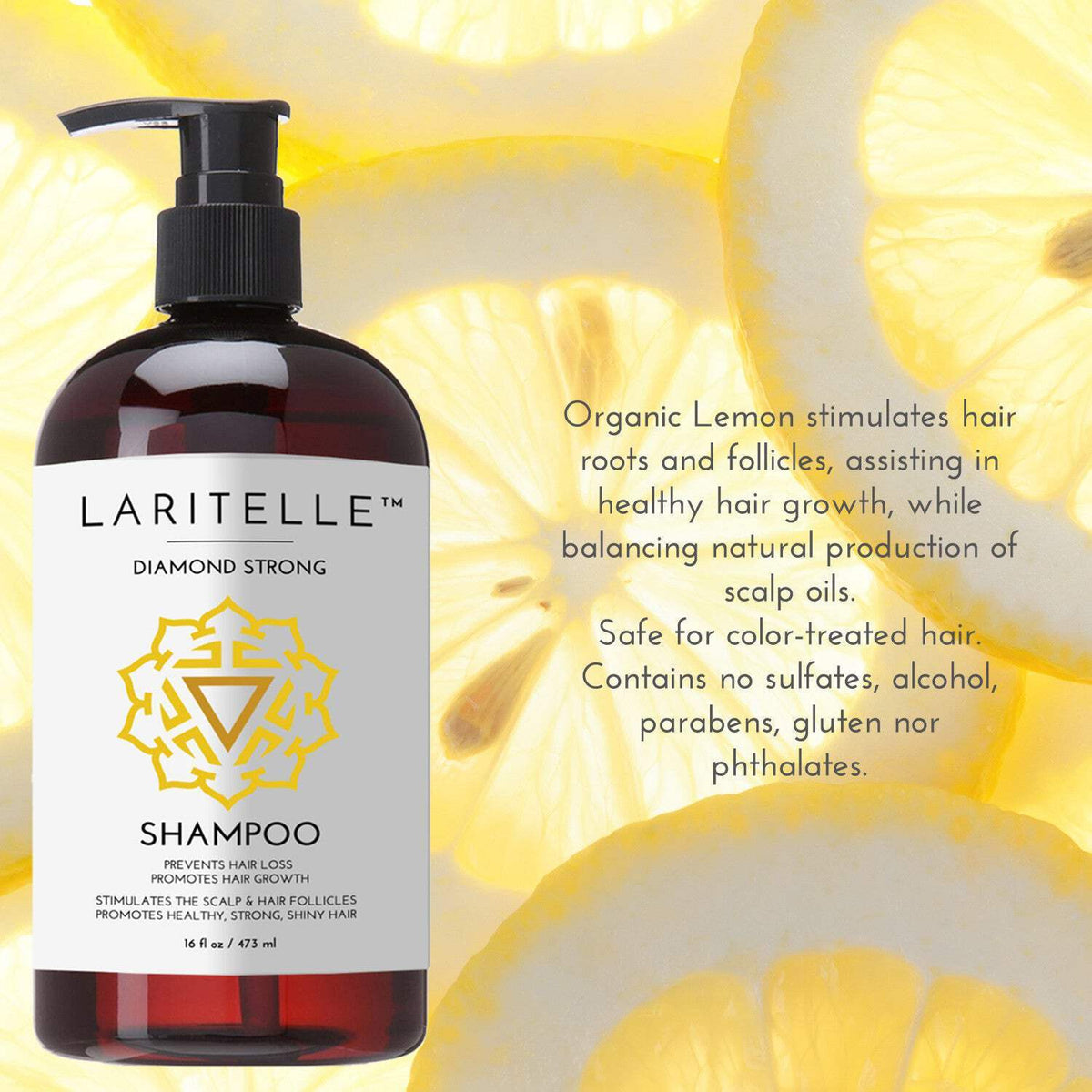Organic Botanical Sulfate-Free Shampoo for All Hair Types - 17.5 oz