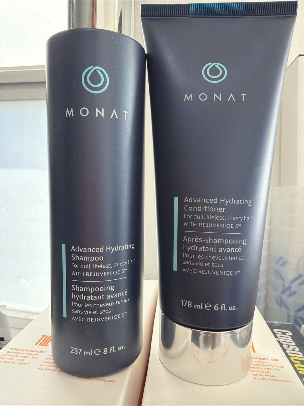 Hydrating Shampoo & Conditioner Set for Dry Hair - Rejuvenating Formula