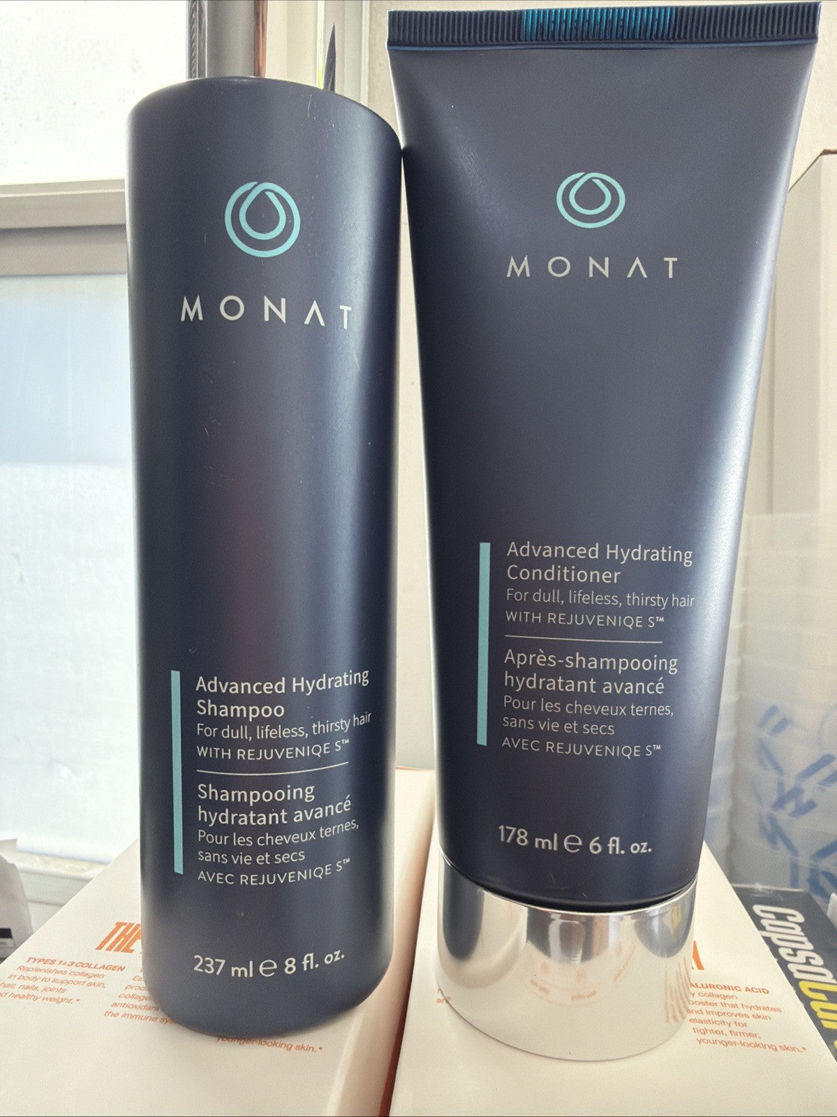 Hydrating Shampoo & Conditioner Set for Dry Hair - Rejuvenating Formula