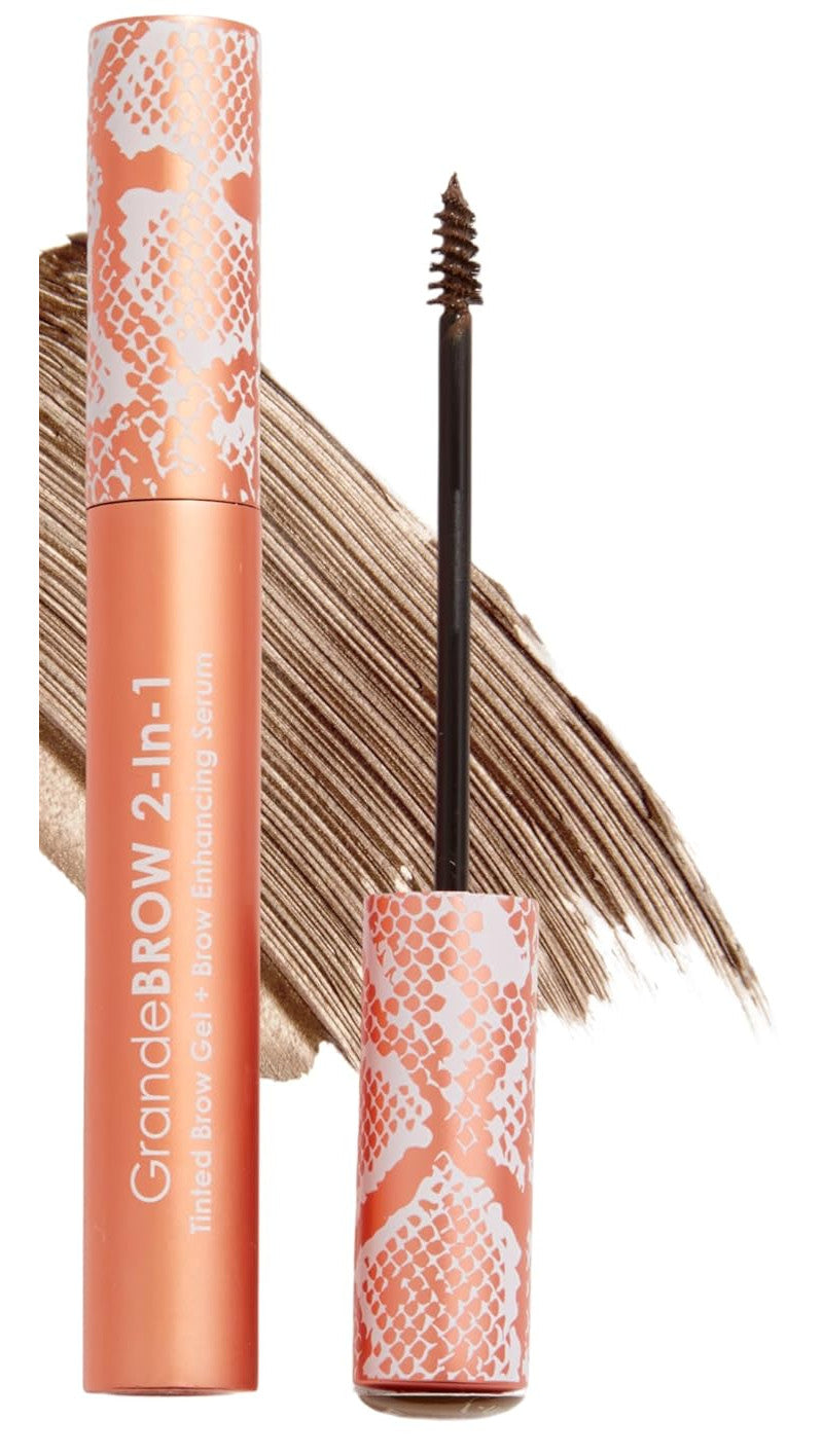 2-in-1 Brow Gel and Enhancing Serum for Thicker, Fuller Brows - Medium
