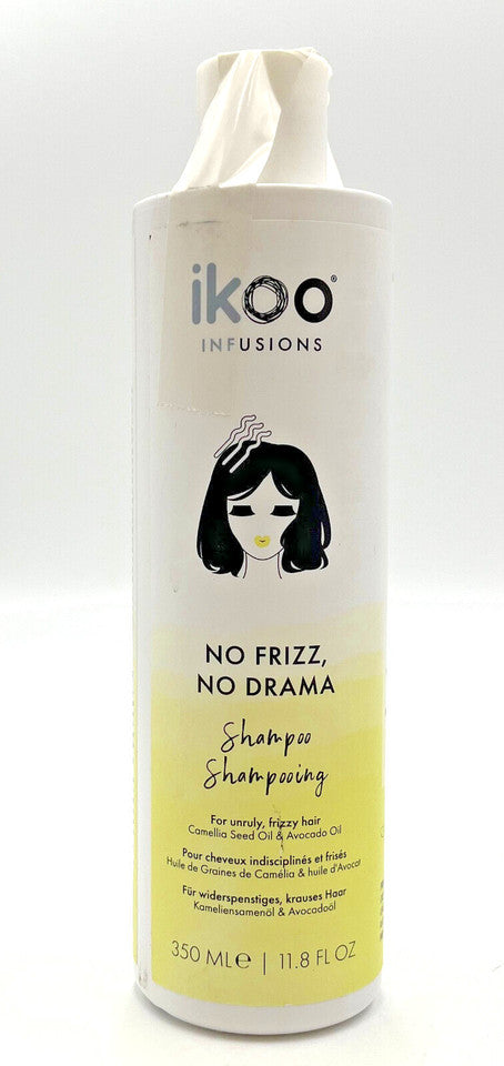 No Frizz Shampoo for Unruly Hair - Smoothing & Nourishing 11.8 oz