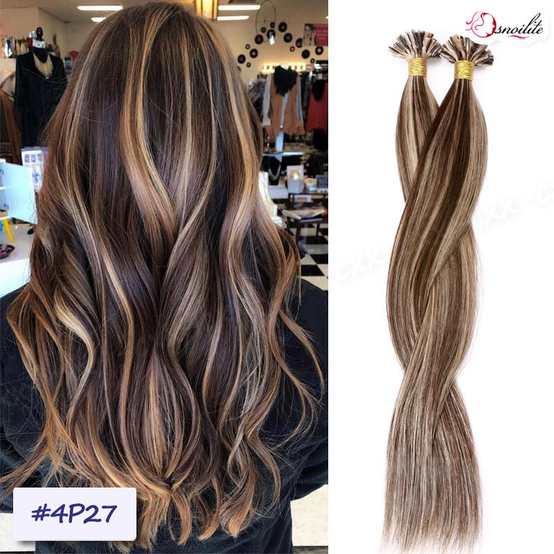 Pre Bonded Keratin Fusion Nail Extensions - Remy Human Hair, All Variants