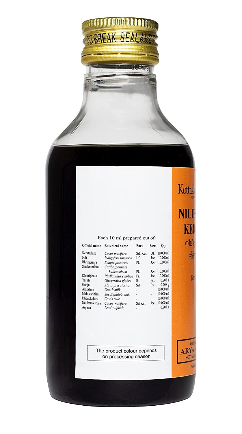 Ayurvedic Hair Oil for Hair Care and Dandruff Treatment - 200ML Bottle