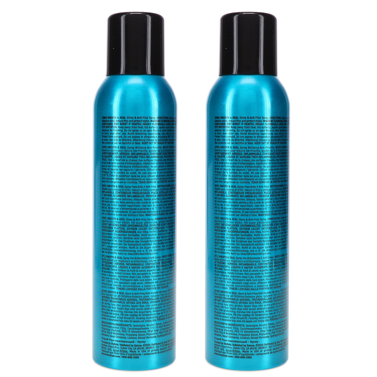Hair Sealing Spray for Humidity & Frizz Control - 6 oz, 2 Pack