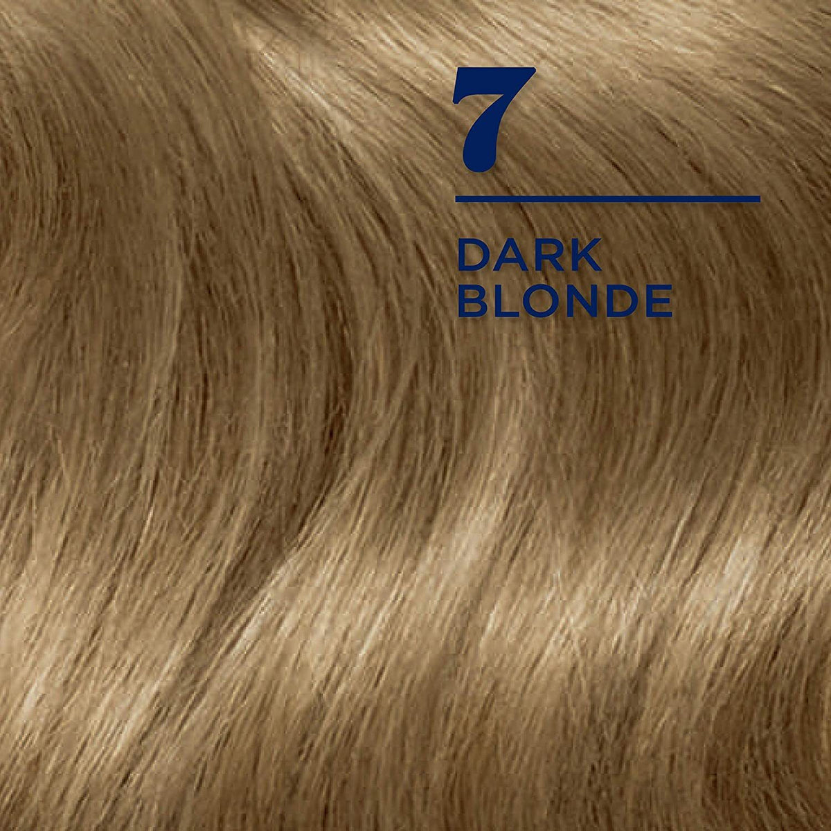 Permanent Hair Dye Kit - Dark Blonde 7, Covers Gray & Highlights