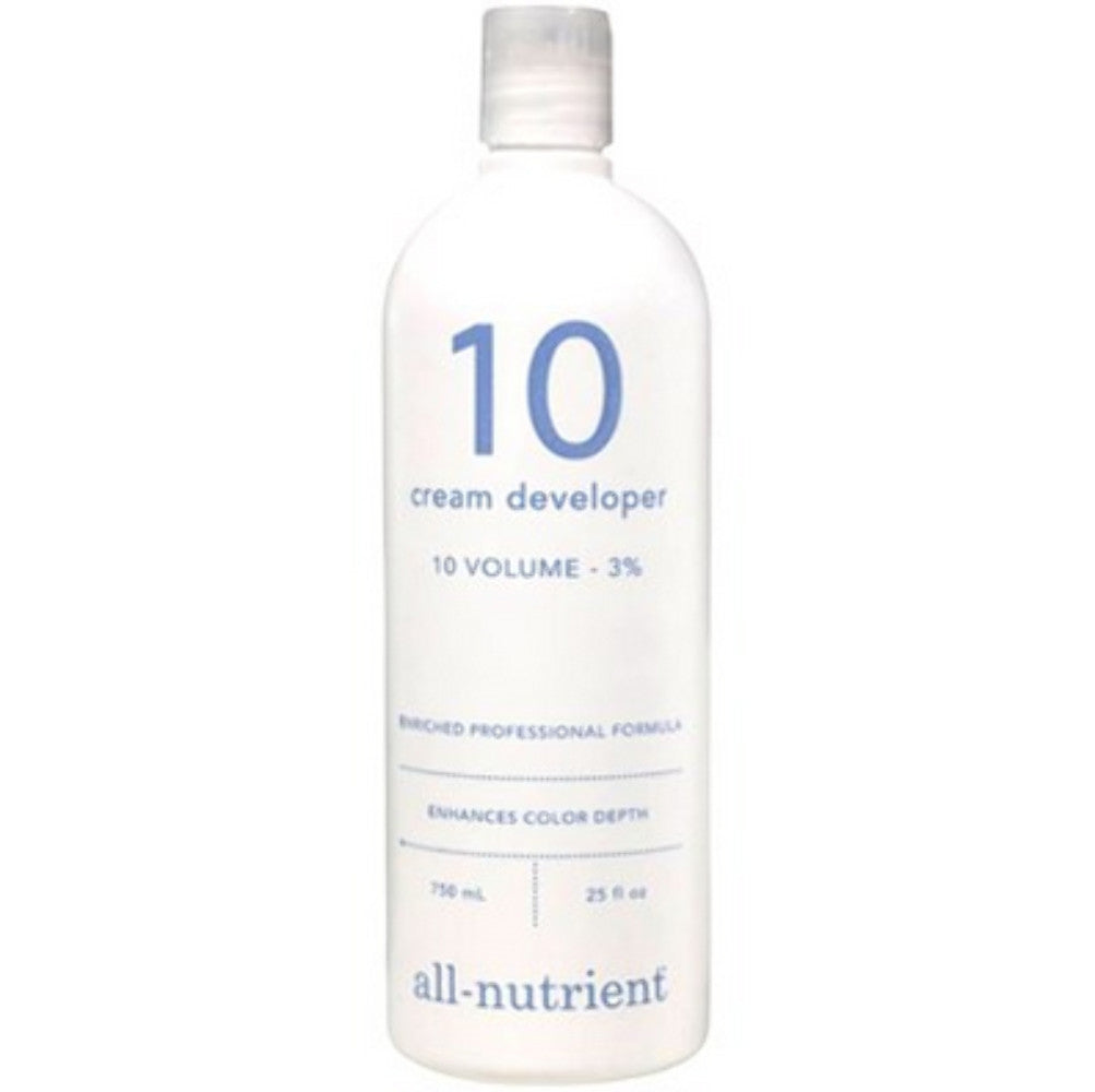 Hair Color Developer 10 Volume Cream Lightener for Hair Coloring - 25 fl oz