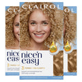 Hair Color Kit - Permanent Medium Golden Blonde with Highlights & Treatment
