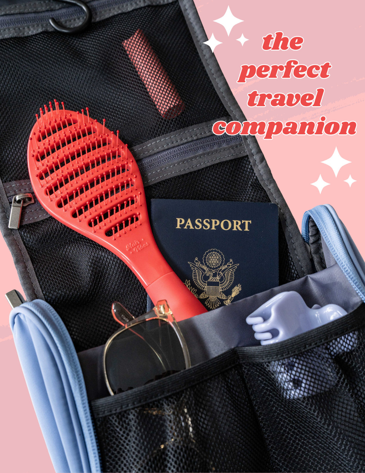 Discreet Hairbrush Vibrator - 2-in-1 Waterproof Personal Massager