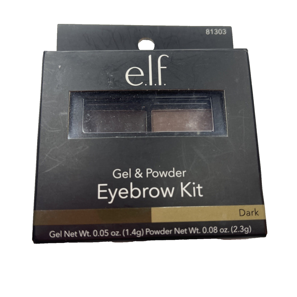 Elf Studio Eyebrow Kit Gel & Powder #81303 Dark Brown