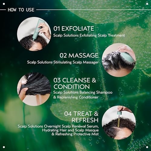Scalp Massager for Hair Growth & Deep Cleansing - Exfoliating Brush