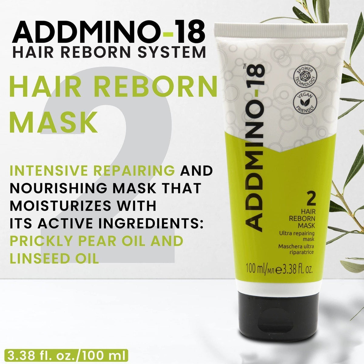 Magic Hair Reborn Kit - Shampoo, Hair Mask & Leave-In Conditioner Set for Damaged Hair