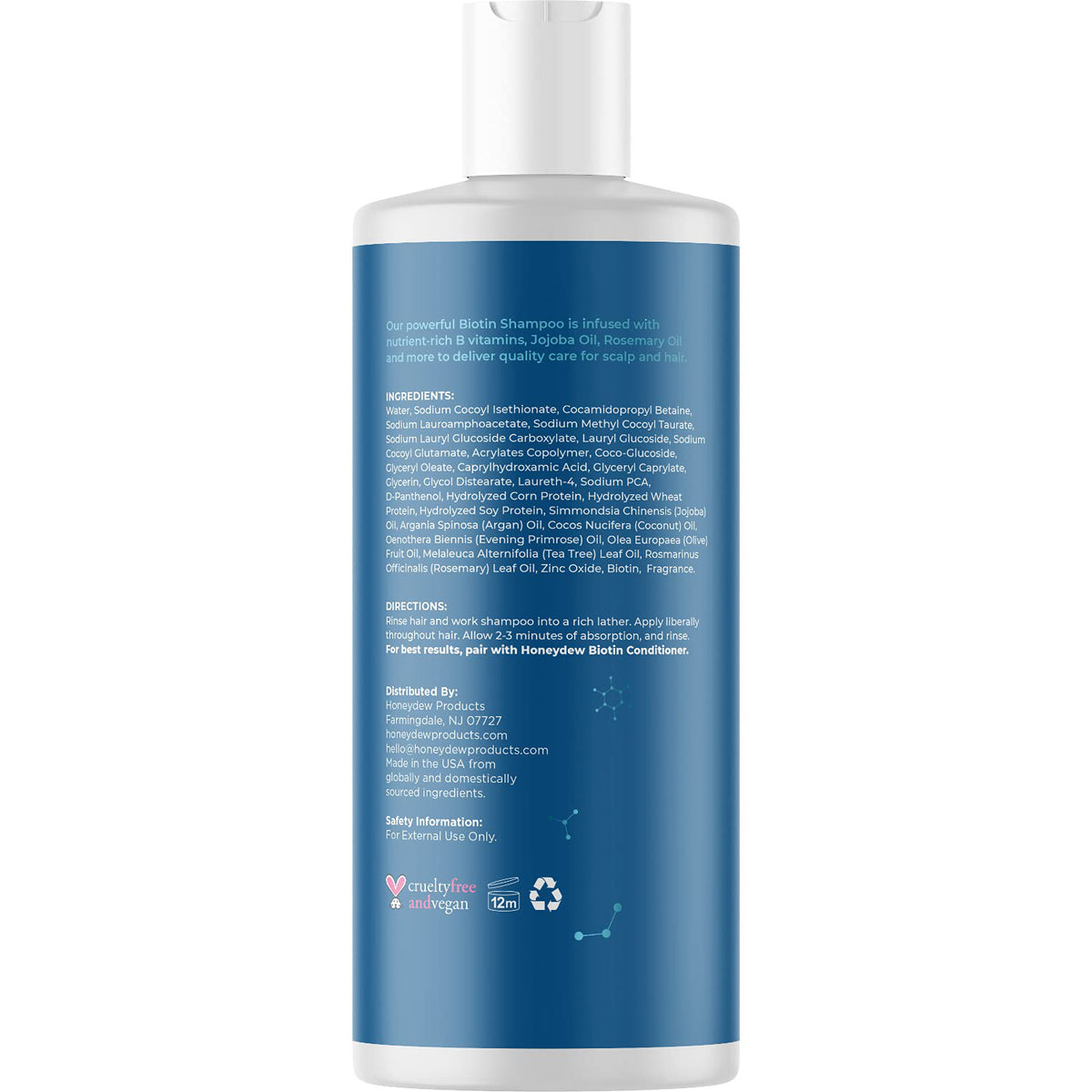 Hair Loss Prevention Shampoo for Hair Growth & Thicker Hair