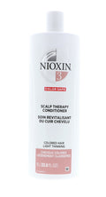 Nioxin System 3 Scalp Therapy Conditioner 33.8 oz Pack of 4 for Thicker Hair
