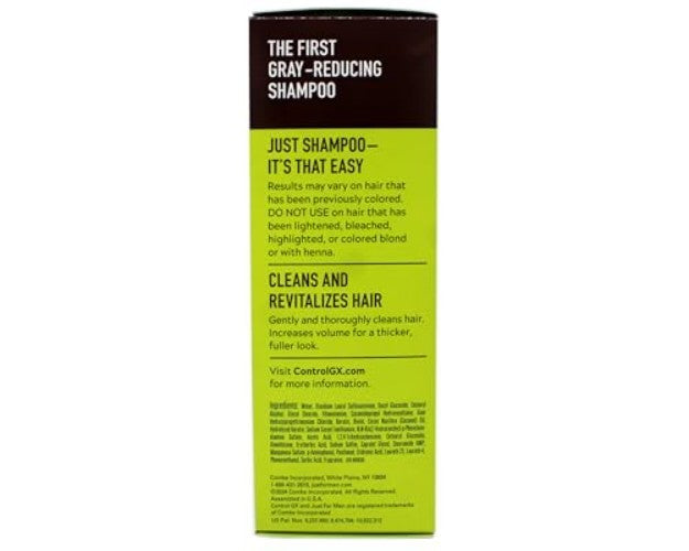 Grey Reducing Shampoo for Men - Gradual Natural Hair Color & Revitalizer 4 Fl Oz