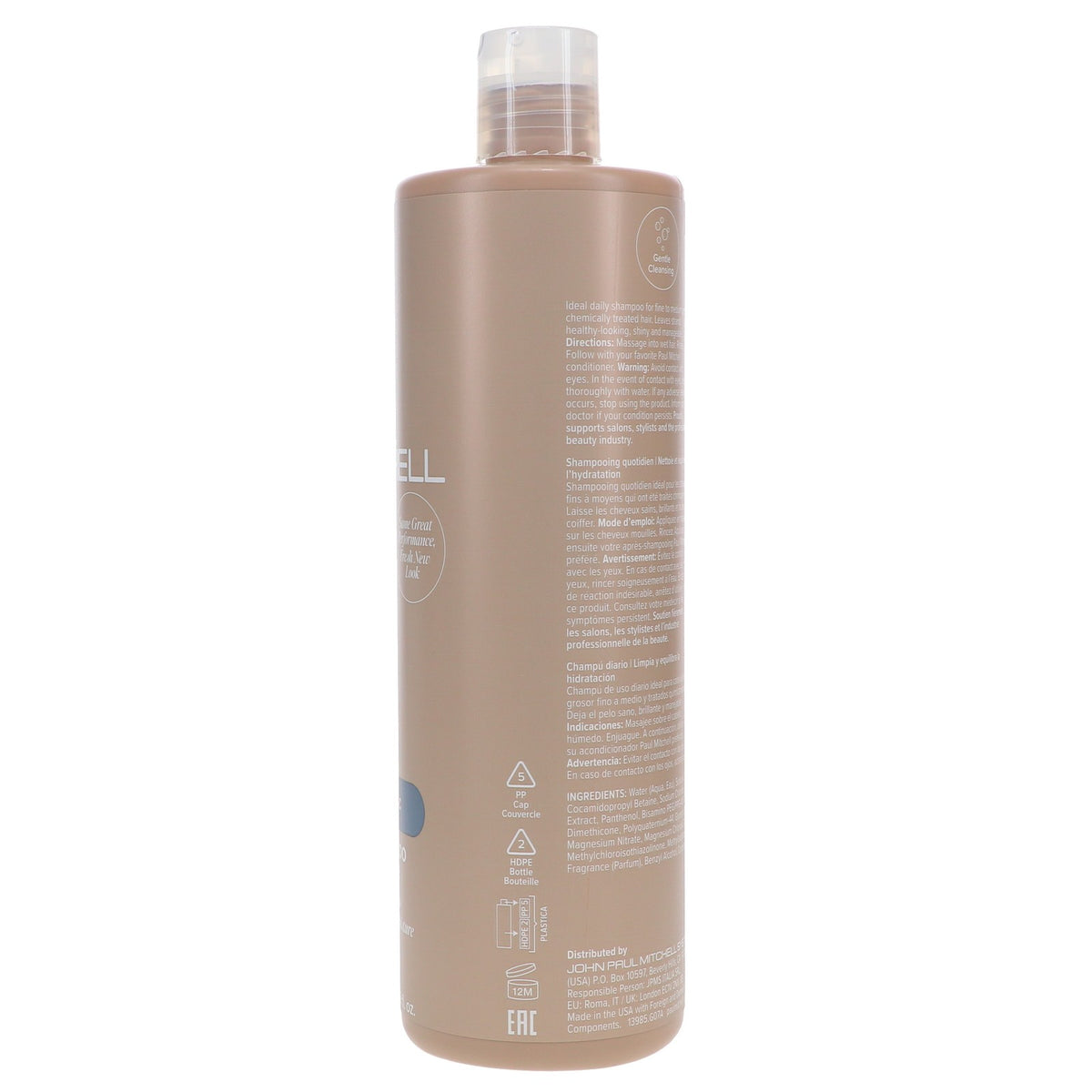 Gentle All-Purpose Hair Shampoo 16.9 oz for All Hair Types