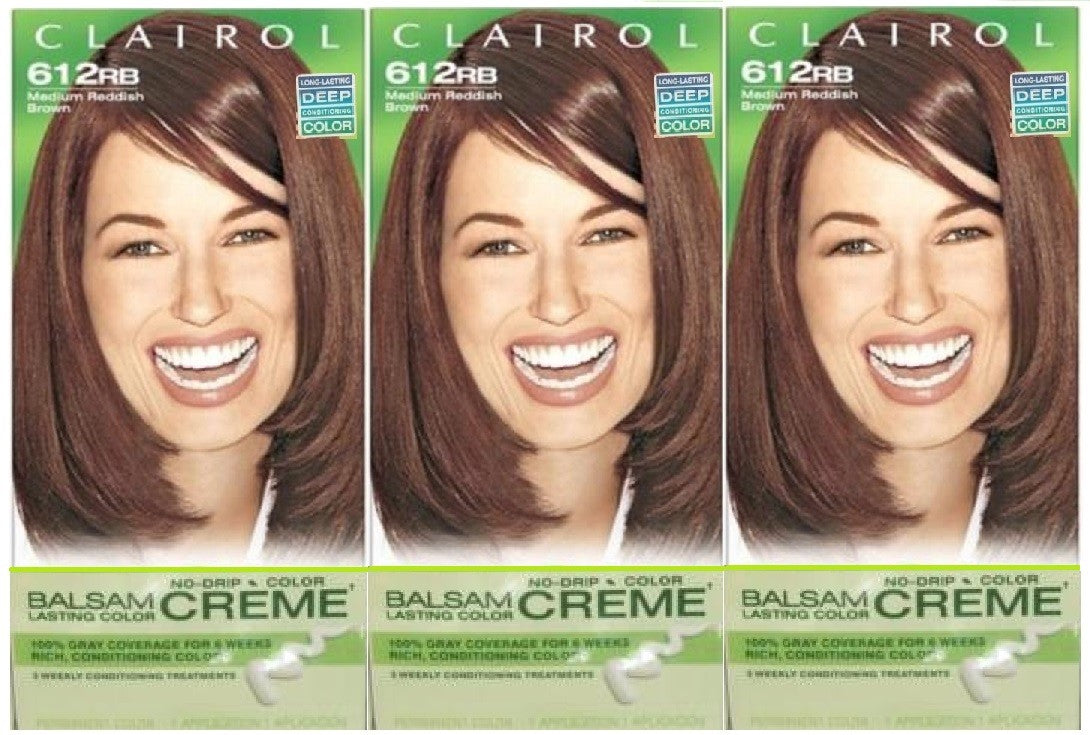 Hair Color Kit Deep Copper Spicy Ginger Ammonia-Free Long Lasting Gray Coverage