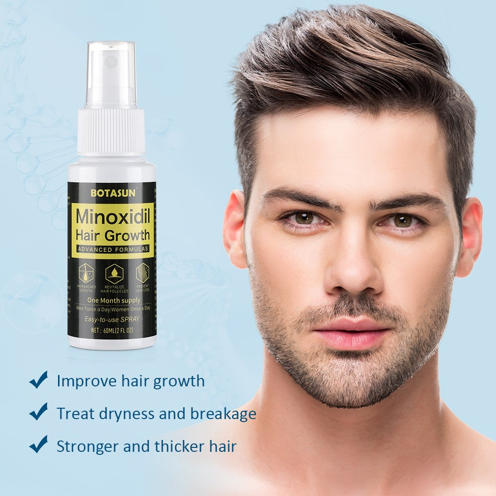 Minoxidil 5% Hair Regrowth Spray for Men - 60ml & Multiple Size Options