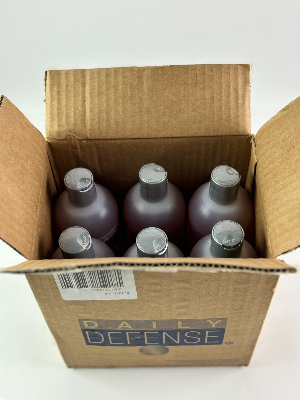 Daily Defense Moisturizing Shampoo for Dry & Damaged Hair - 16 oz (Pack of 6)